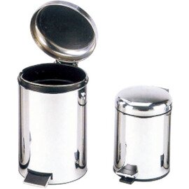 pedal bin 3 ltr stainless steel with pedal Ø 170 mm  H 260 mm product photo