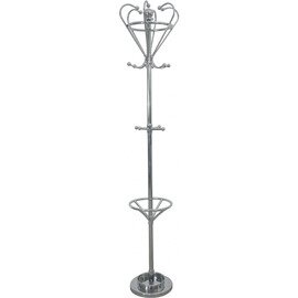 coat rack with umbrella holder stainless steel cast iron  H 1900 mm product photo
