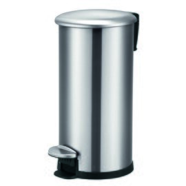 pedal bin 20 ltr stainless steel with pedal Ø 235 mm  H 560 mm product photo