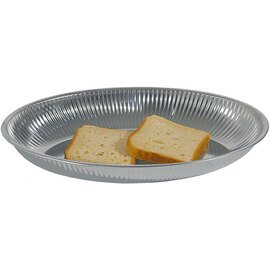 bowl stainless steel oval 300 mm  x 210 mm  H 43 mm product photo
