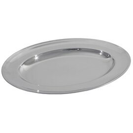 Roasting plate, CNS, oval, L 530 x B 350 mm, fits to Art.-No. 465043 product photo