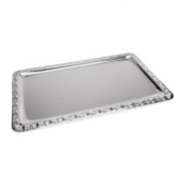 tray stainless steel relief rim  L 350 mm  B 240 mm product photo