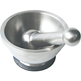 mortar with pestle stainless steel  Ø 130 mm product photo