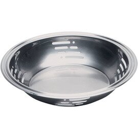 Bread / fruit tray, material: chrome nickel steel, heavy duty, dimensions: Ø 24 cm, height: 5 cm product photo