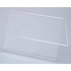 sign holder stand A-shaped 90 mm x 50 mm H 60 mm product photo