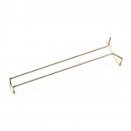 glass hanger brassed suitable for 1 row of drinking glasses  L 415 mm product photo
