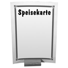 sign holder • stainless steel L 80 mm x 75 mm H 22 mm product photo
