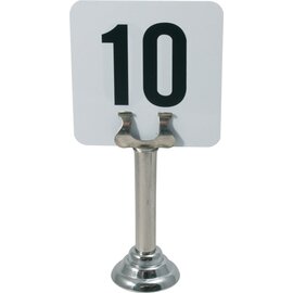 banquet card stand • stainless steel • zinc H 75 mm product photo