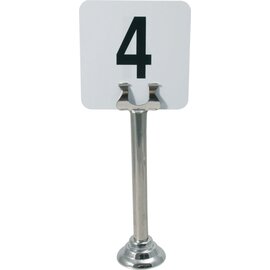 banquet card stand • stainless steel • zinc H 100 mm product photo