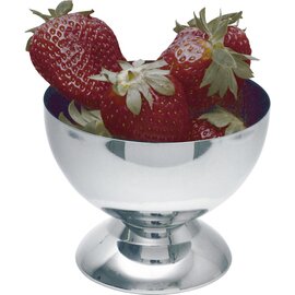 sundae dish stainless steel round Ø 105 mm H 85 mm product photo