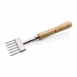 ice crusher wooden handle 6 tines  L 195 mm  B 60 mm product photo