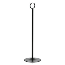 sign stand holder • CNS black H 300 mm product photo