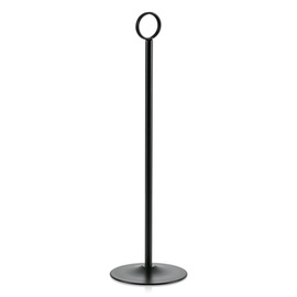 sign stand holder • CNS black H 200 mm product photo