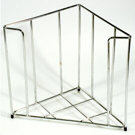 Napkin holder, chrome plated, for 40 napkins, triangular fold, 28 x 10 x H 24 cm product photo