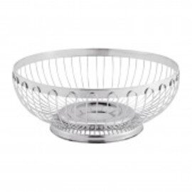 table basket stainless steel  Ø 210 mm  H 90 mm product photo