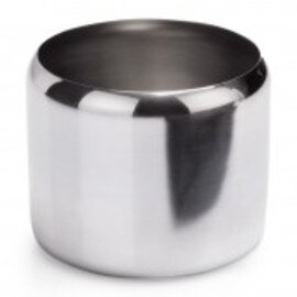 sugar jar 150 ml stainless steel shiny Ø 70 mm H 50 mm product photo