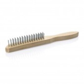 cleaning brush  | bristles made of steel with 3 rows of bristles  L 290 mm product photo