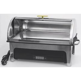electric chafing dish GN 1/1 black (basin) roll top chafing dish 230 volts 760-900 watts product photo