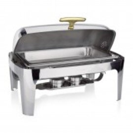 chafing dish GN 1/1 roll top chafing dish  L 670 mm  H 440 mm product photo