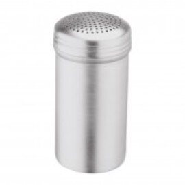 salt shaker aluminium  Ø 65 mm  H 126 mm product photo