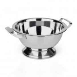 CLEARANCE | soup tureen 1800 ml stainless steel round Ø 220 mm H 125 mm with handle product photo