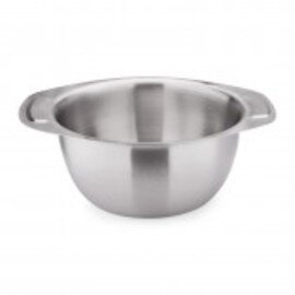 soup tureen 1000 ml stainless steel round Ø 160 mm H 75 mm with handle product photo