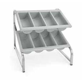 GN serving rack stainless steel | 525 mm  x 525 mm  H 500 mm product photo