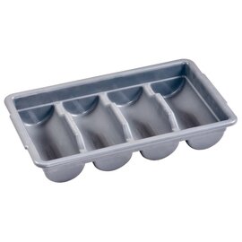 cutlery tray 4 compartments  L 530 mm  H 95 mm product photo