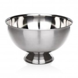 cooler with foot stainless steel aluminum coloured  Ø 380 mm  H 230 mm product photo