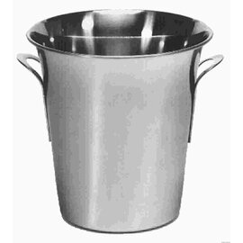 ice bucket | table bin with lid stainless steel Ø 140 mm H 135 mm product photo