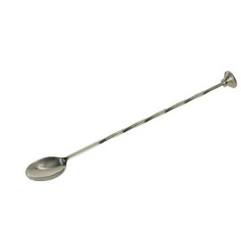 bar spoon stainless steel  L 280 mm | with pestle end product photo