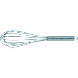 egg whisk stainless steel 8 wires round handle  L 200 mm product photo