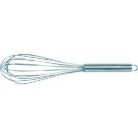 egg whisk stainless steel 8 wires round handle  L 300 mm product photo