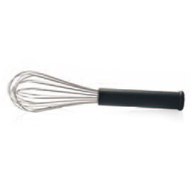 egg whisk stainless steel black 8 wires nylon handle  L 250 mm product photo