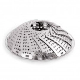 vegetable steamer insert stainless steel round  Ø 170 mm  Ø 260 mm product photo