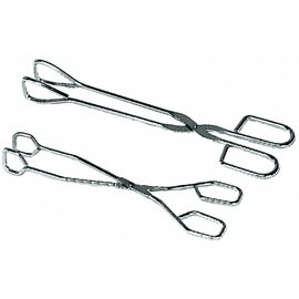 grill tongs plastic metal chromed  L 250 mm product photo