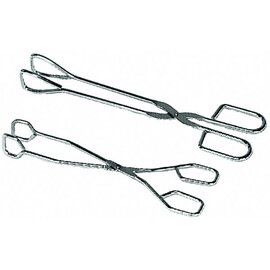 grill tongs metal chromed  L 200 mm product photo