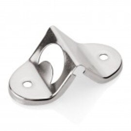 bottle opener wall mounted device stainless steel  L 100 mm product photo