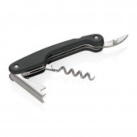 waiter tool black soft grip • foldable • multi-functional product photo