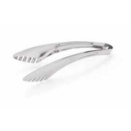 pasta tongs stainless steel curved  L 225 mm product photo