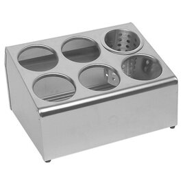 cutlery container 6 compartments  L 370 mm  H 210 mm product photo