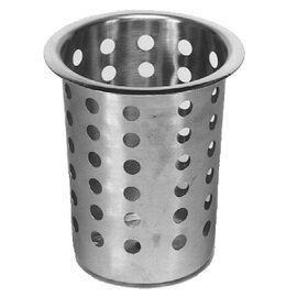 cutlery quiver perforated 1 compartment  Ø 100 mm  H 135 mm product photo