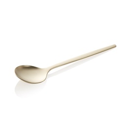 soup spoon ALEX CHAMPAGNE | stainless steel mat | PVD-coated  L 180 mm product photo