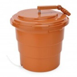 Salad Spinner with 2 inserts  • plastic orange | 25 ltr  Ø 450 mm product photo