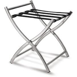 luggage rack black silver coloured | 500 mm  x 480 mm | wall spacer product photo