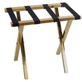 luggage rack black golden coloured | 620 mm  x 400 mm rest height 530 mm product photo