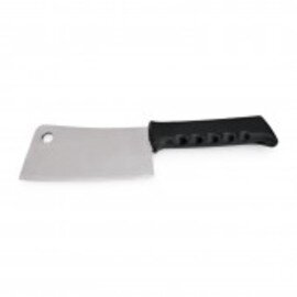 cleaver straight blade smooth cut | black hanging loop | blade length 16 cm  L 28 cm product photo