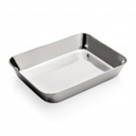 meat pan stainless steel 240 mm  x 190 mm  H 38 mm product photo