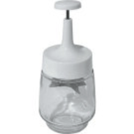 Vegetable chopper | herb chopper  Ø 90 mm  H 205 mm | glass container product photo