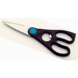 kitchen shears with bottle opener  L 200 mm  • handle colour black product photo